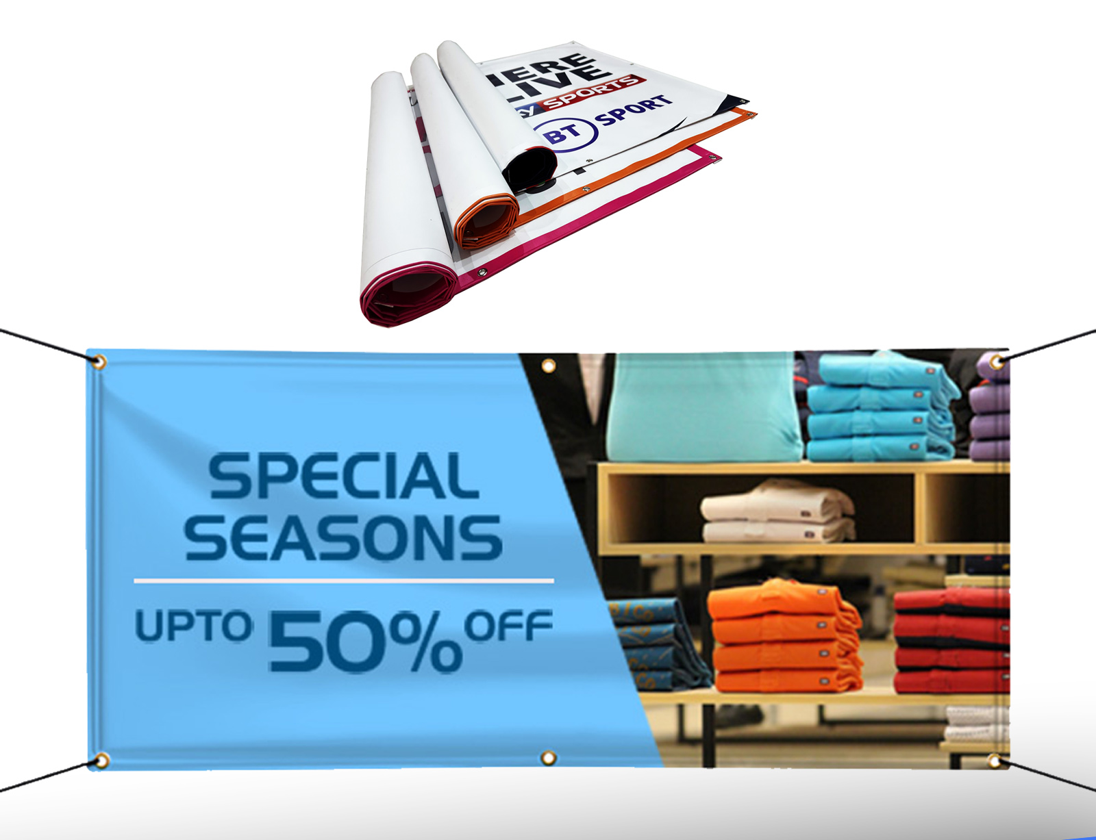 Banners for marketing and events