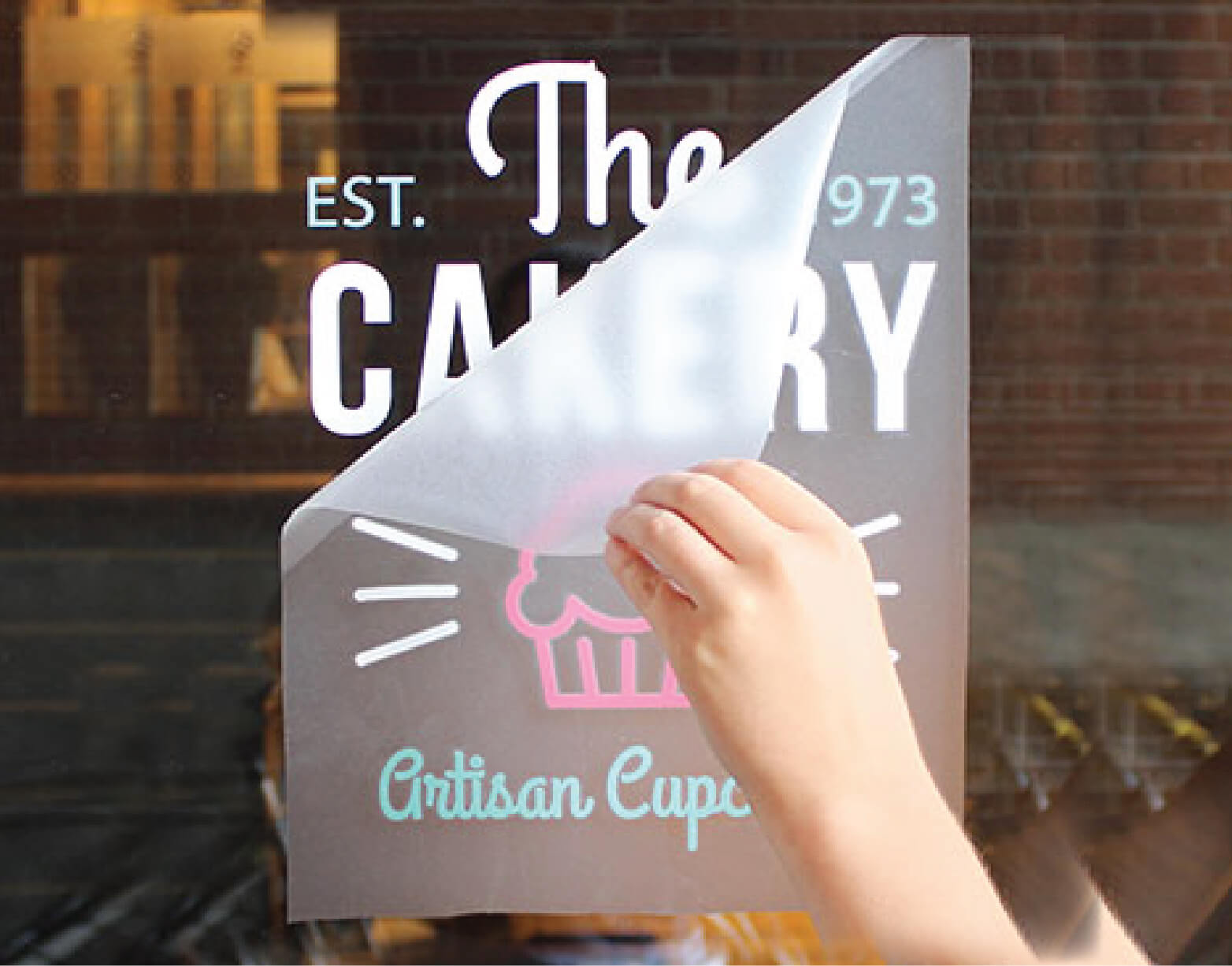 Custom window stickers for decoration 